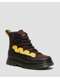 Ботинки Dr. Martens BOURY CONTRAST NYLON & LEATHER CASUAL BOOTS