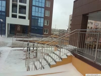 Ограждение из нержавеющей стали