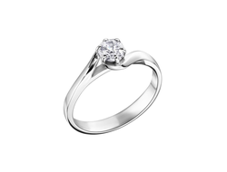 Кольцо с бриллиантом 0,35 карата арт. 810109.