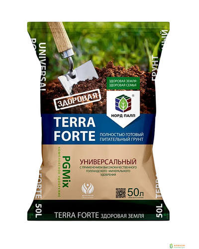 Грунт универсальный Здоровая земля 50л