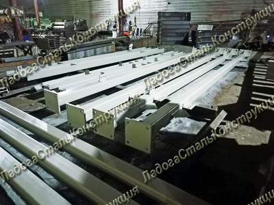 Изготовление металлоконструкций колонн СПб