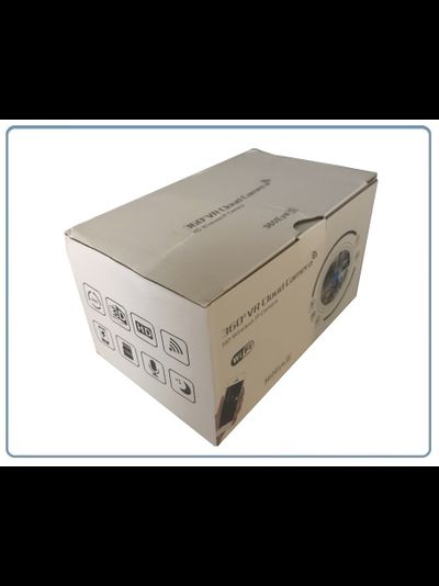 Панорамная WiFi видеоняня/видеокамера (лампа накаливания, цоколь Е27) с DVR с включением освещения, HD 960p (360EyeS)