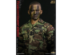 Американский десантник с пулеметом (лимитированная версия) - КОЛЛЕКЦИОННАЯ ФИГУРКА 1/6 75th RANGER REGIMENT AIRBORNE SAW GUNNER LIMITED VER (78094F) - DAMTOYS
