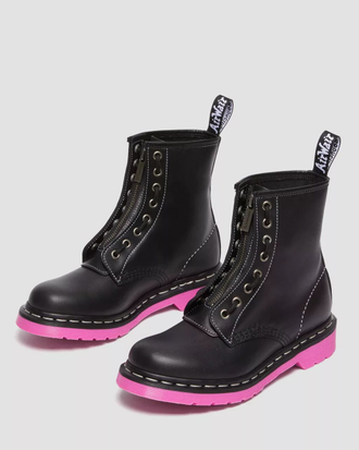 Dr. Martens 1460 Pink Sole Wanama Leather