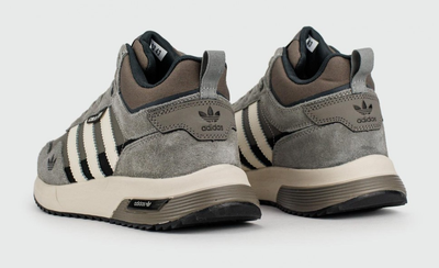 Adidas Retropy F2 Mid With Fur Grey White