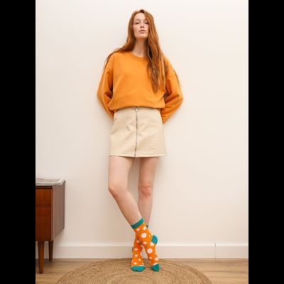 НОСКИ ПРИЯТНО "КРУГИ НА ОРАНЖЕВОМ"