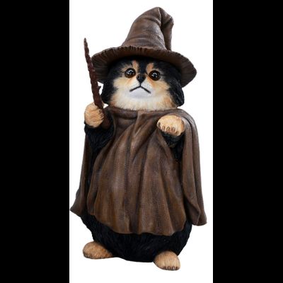 Песик-волшебник (черный) - Коллекционная фигурка 1/6 Wizard Dog (JXK-CS03D) - JXK