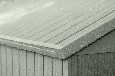 Сарай "Дарвин 4х4" (размеры 118 х 117 см), зеленый