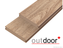 Террасная доска Outdoor NEVADA/CALIFORNIA полнотелая Дуб