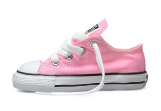 Детские кеды Converse (конверс) Chuck Taylor All Star 7J238 розовые низкие