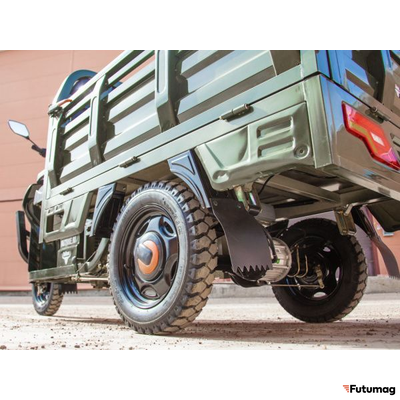 Грузовой электротрицикл Rutrike Антей-У 1500 60V1200W зеленый