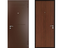 Входная дверь с порошковым напылением и рисунком. Модель ДК950