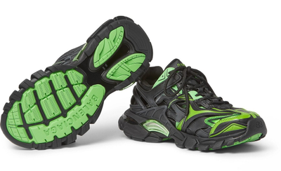 Кроссовки Balenciaga Track.2 Trainer Black Green