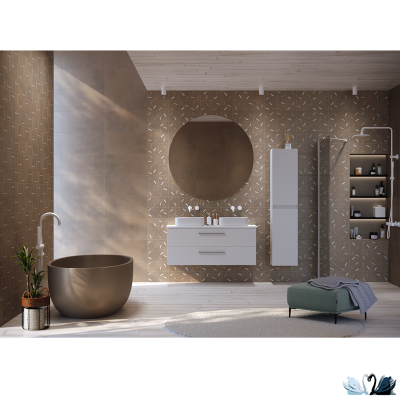 Декор Creto Naomi Geotree cold 30х60