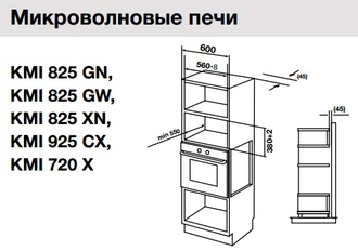 Микроволновая печь Korting KMI 825 TGW