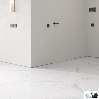 Керамогранит Italica Calacatta Splendid Silver 80х80 см белый полированный