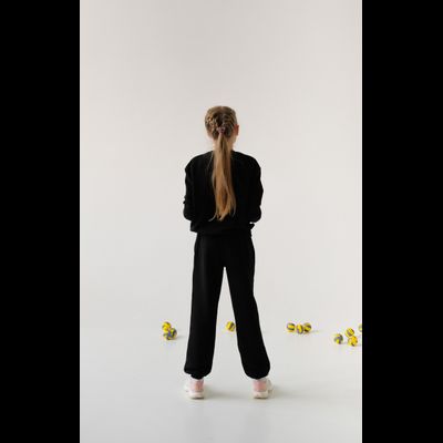 Спортивный костюм Volleylife черный (120-150 см)