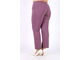 Классические женские летние брюки для женщин с полными ногами арт. 802-2 (цвет лиловый) Размеры 54-78