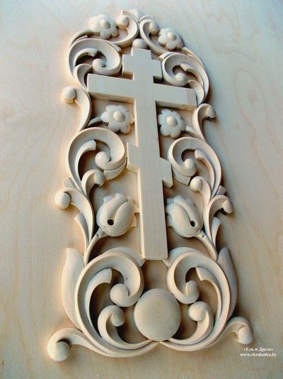 Резьба по дереву, эскиз