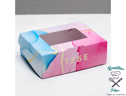Коробка складная «Тебе», 10 × 8 × 3.5 см