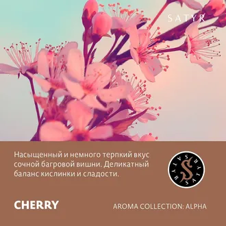 SATYR AROMA LINE 25 г. - CHERRY (ДЕСЕРТНАЯ ВИШНЯ)