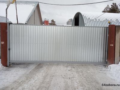 Промышленные откатные ворота