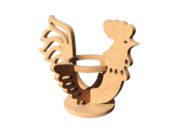 Подставка под яйцо Петушок 110*160 заготовка из мдф