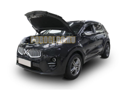 Амортизаторы капота, 2 шт. АвтоУпор для Kia Sportage IV / IV рестайлинг 2016-2018 / 2018-