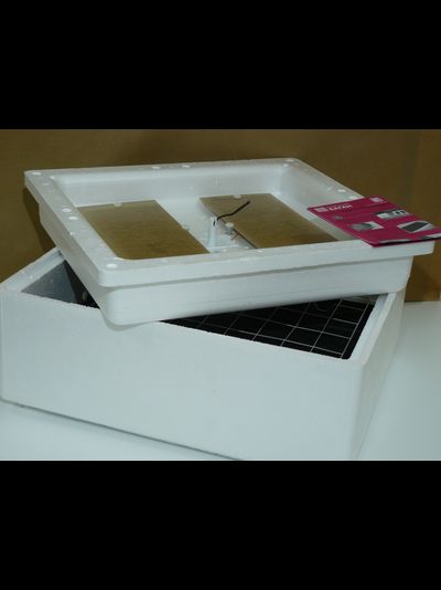 Механический инкубатор ИБ2НБ на 63/90 яйца с терморегулятором 220 В (без электропривода) / вариант 1