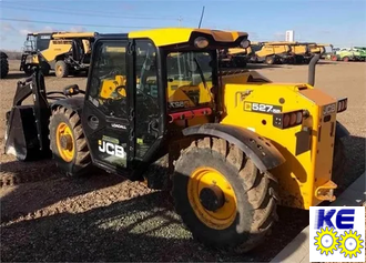 332/F6164 Стекло двери нижнее закаленное JCB 527-58