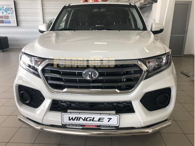 Защита переднего бампера (радиус) d60 для Great wall Wingle 7 (2020-...)