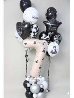 Набор WEDNESDAY  со стойкой и двумя фонтанами