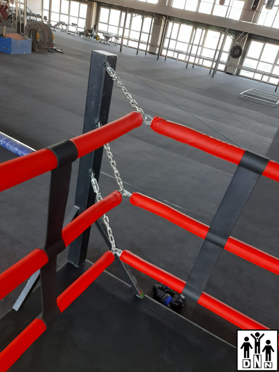 Канаты для ринга боевой зоны цена за 1м.п. DNN (кожа)