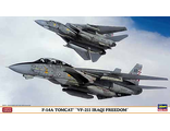 Сборная модель: (Hasegawa 02040) Американский истребитель Grumman F-14A Tomcat &quot;VF-211 Iraqi Freedom&quot;