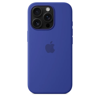 Чехол Silicone Case с MagSafe iPhone 16 Pro Max (Ultramarine)