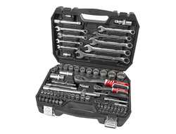 Набор инструментов 82 пр. 12-гранные головки 1/4DR, 1/2DR ARNEZI R0902082