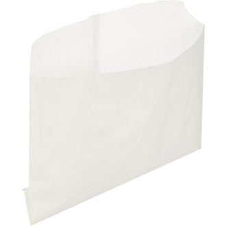 Пакет бумажный крафт белый 115x100мм, (ECO BAG FRY) 3000 шт