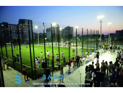 Купить ограждение спортплощадки из 3Д панелей от производителя