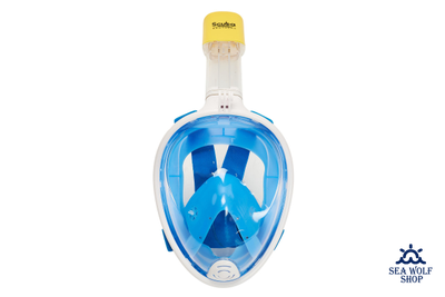 Маска полнолицевая Scuba Brothers Venom Blue с креплен. д/камеры L/XL !promo