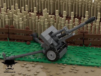 ЗИС-3 - советская противотанковая пушка