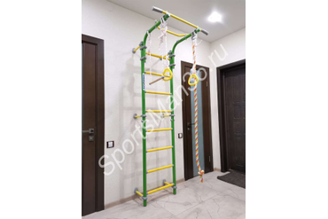 ШВЕДСКАЯ СТЕНКА ROMANA NEXT 1, цвет металла - зеленый