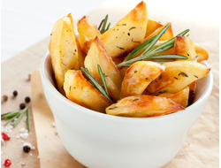 Картофельные дольки запеченные