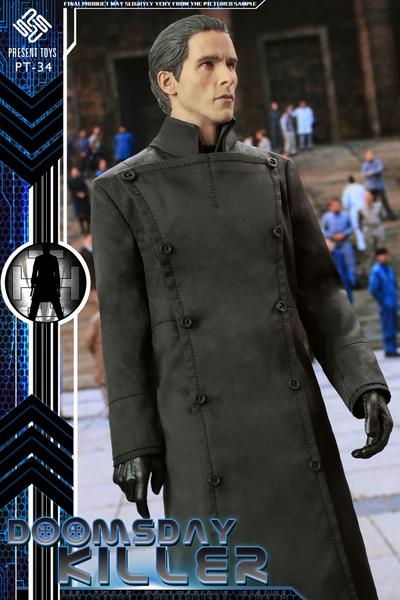 Клерик Грамматона Джон Престон (Кристиан Бэйл, "Эквилибриум") - КОЛЛЕКЦИОННАЯ ФИГУРКА 1/6 Doomsday killer (PT-sp34) - PRESENT TOYS