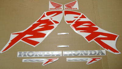 Honda cbr 600 f4 1999-2000 наклейки [197]