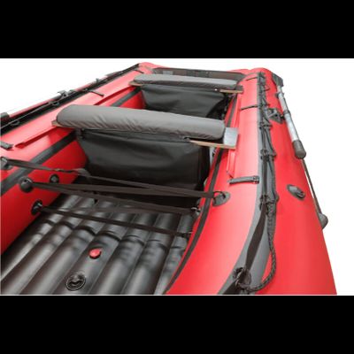 Моторная лодка ДИКИЙ 380 НДНД красный