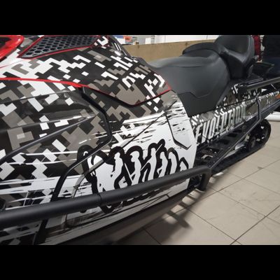 Наклейки на снегоход BRP Lynx Skandic Army Yeti №1433