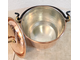 Медный котелок луженый с крышкой Португалия (CopperCrafts) арт.1332