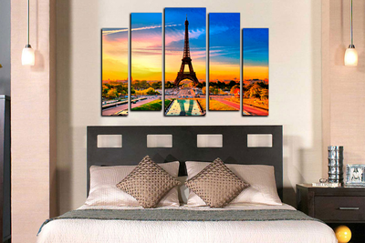 Модульная картина "Символ Парижа"