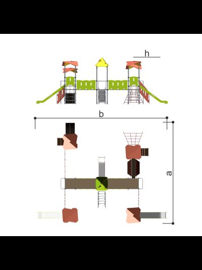 Игровой комплекс Romana 101.65.00