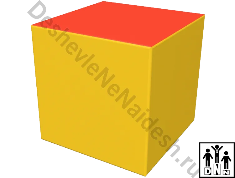 Мягкий модуль кубик 300x300x300